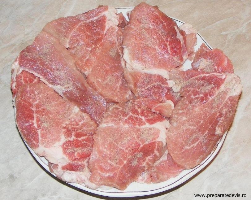 Snitel de porc Preparatedevis.ro