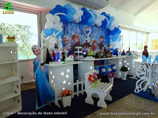 Decoração festa de aniversário Frozen - Tema infantil