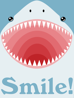Shark smile