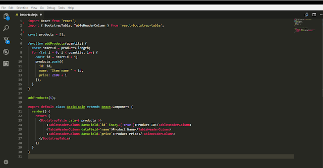 Sử dụng react-bootstrap-table trong ReactJS - tuantvk
