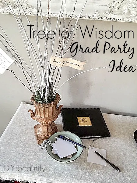 Your child's graduation can be both affordable and fantastic! I'm sharing tips and ideas for the best DIY grad at diy beautify!