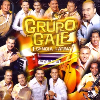 Grupo Galé Foto de integrantes de Galé con sus instrumentos