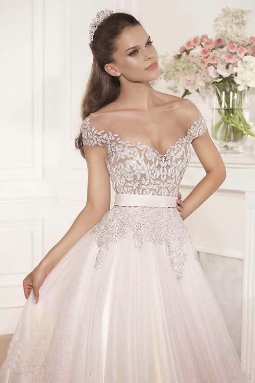 Verwonderend 2014 Luxury Wedding Dresses Collection by Tarik Ediz White Part 1 AO-99
