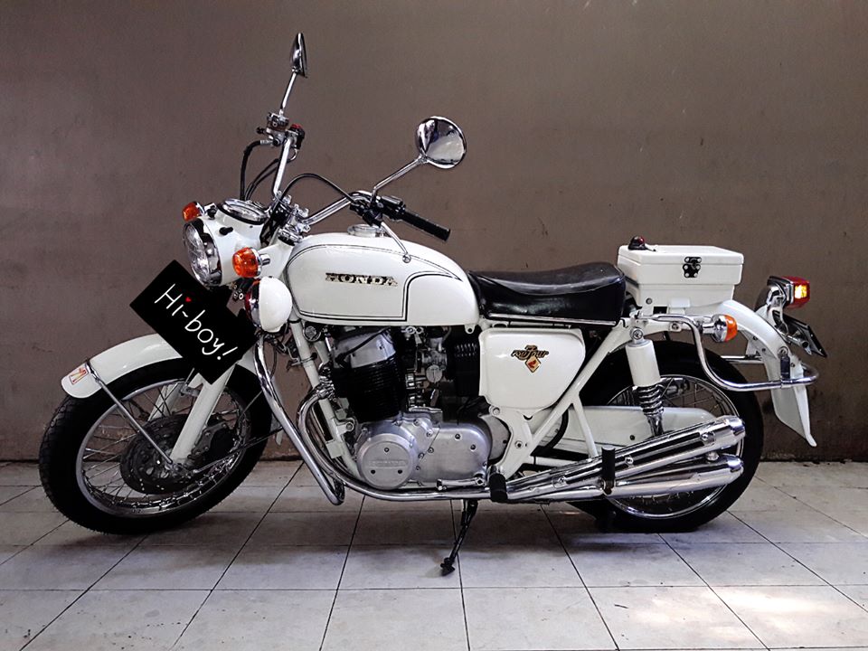 LAPAK MOGE  KLASIK  Honda  Police CB750F K1 Police 1971 