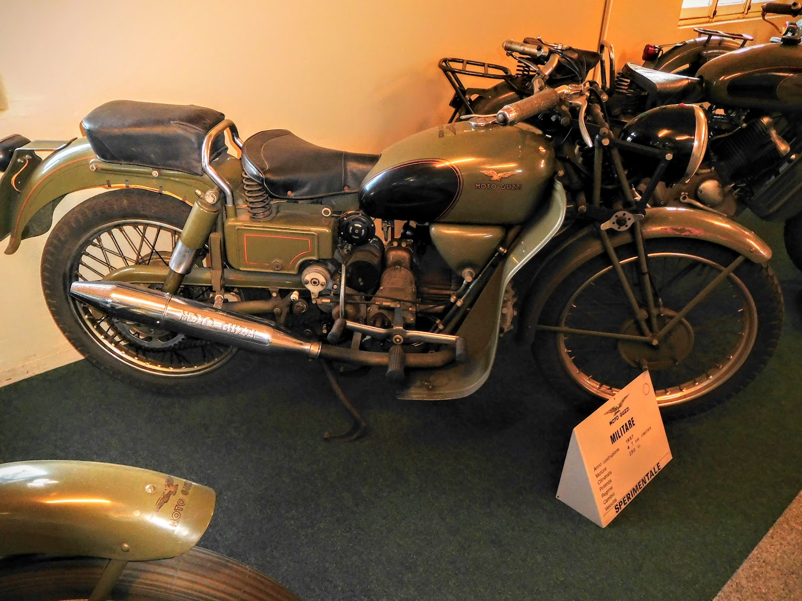Tigho NYDucati:  1957 Moto Guzzi Militare