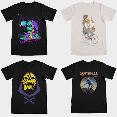 He-Man and the Masters of the Universe T-Shirt Collection by Threadless x Mattel