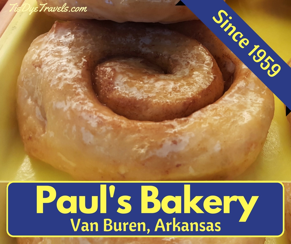 Sweets to Eat Paul's Bakery in Van Buren. Tie Dye Travels with Kat