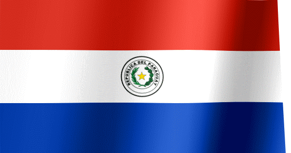 Paraguay Flag GIF | All Waving Flags