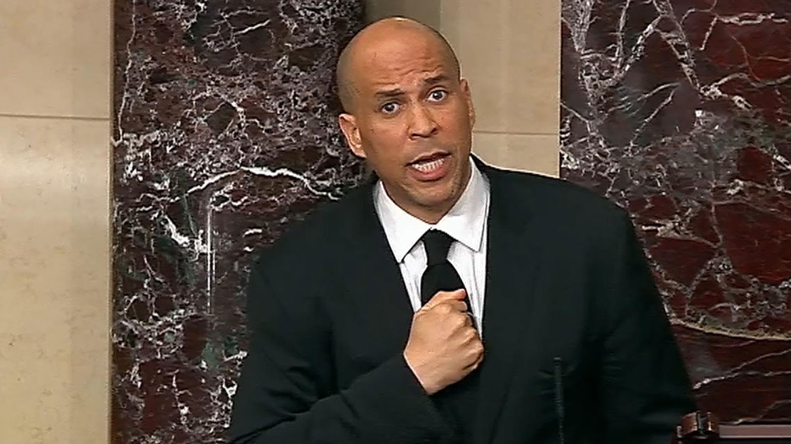 AFRICAN AMERICAN REPORTS: Cory Booker delivers emotional speech about