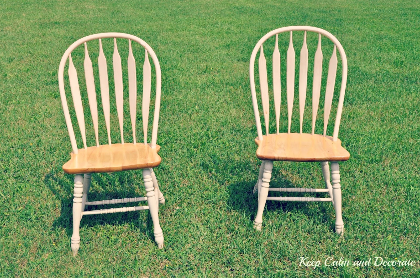 Keep Calm and Decorate Updating Dining Room Chairs