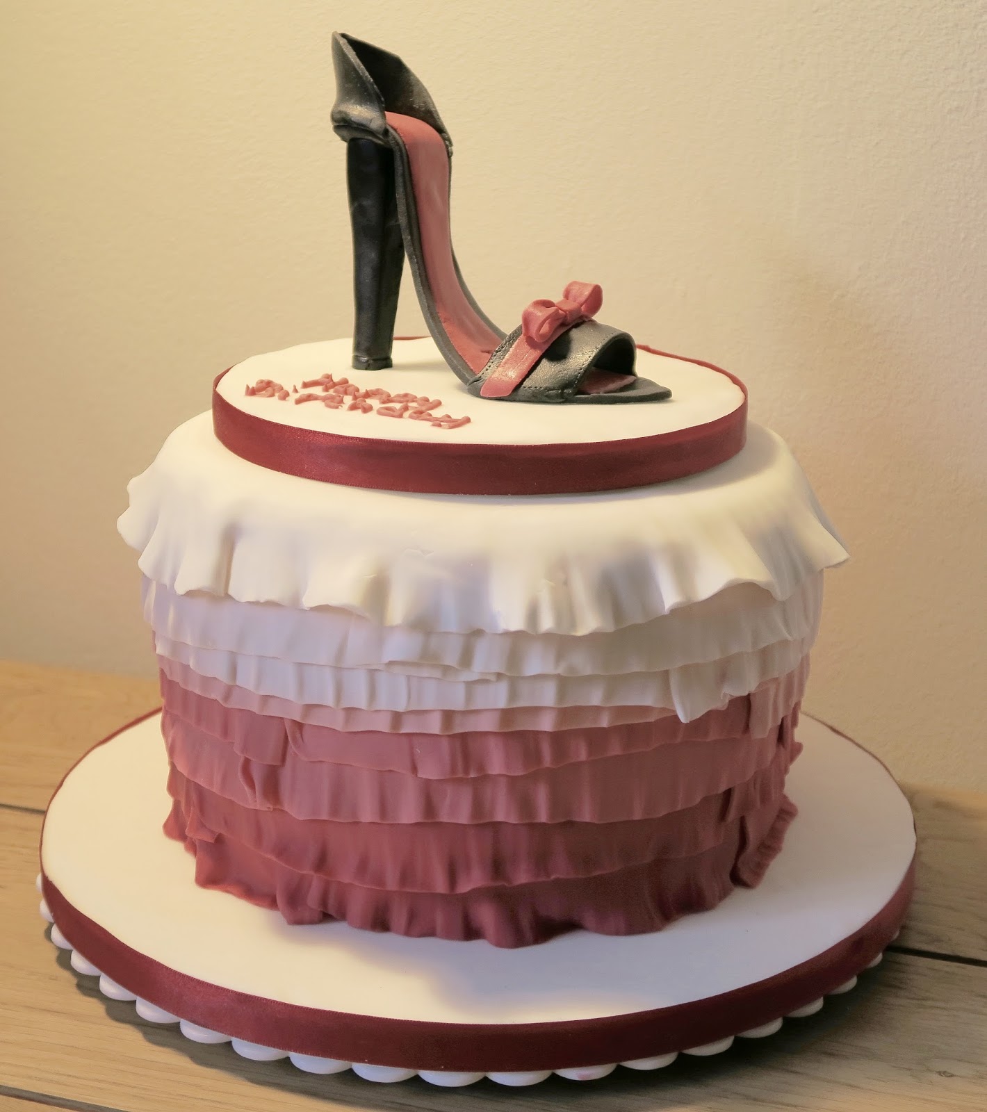 Stiletto high heel cake 4