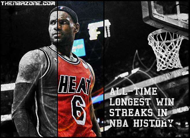 All-time Longest Win Streaks in NBA History | TheNbaZone.com
