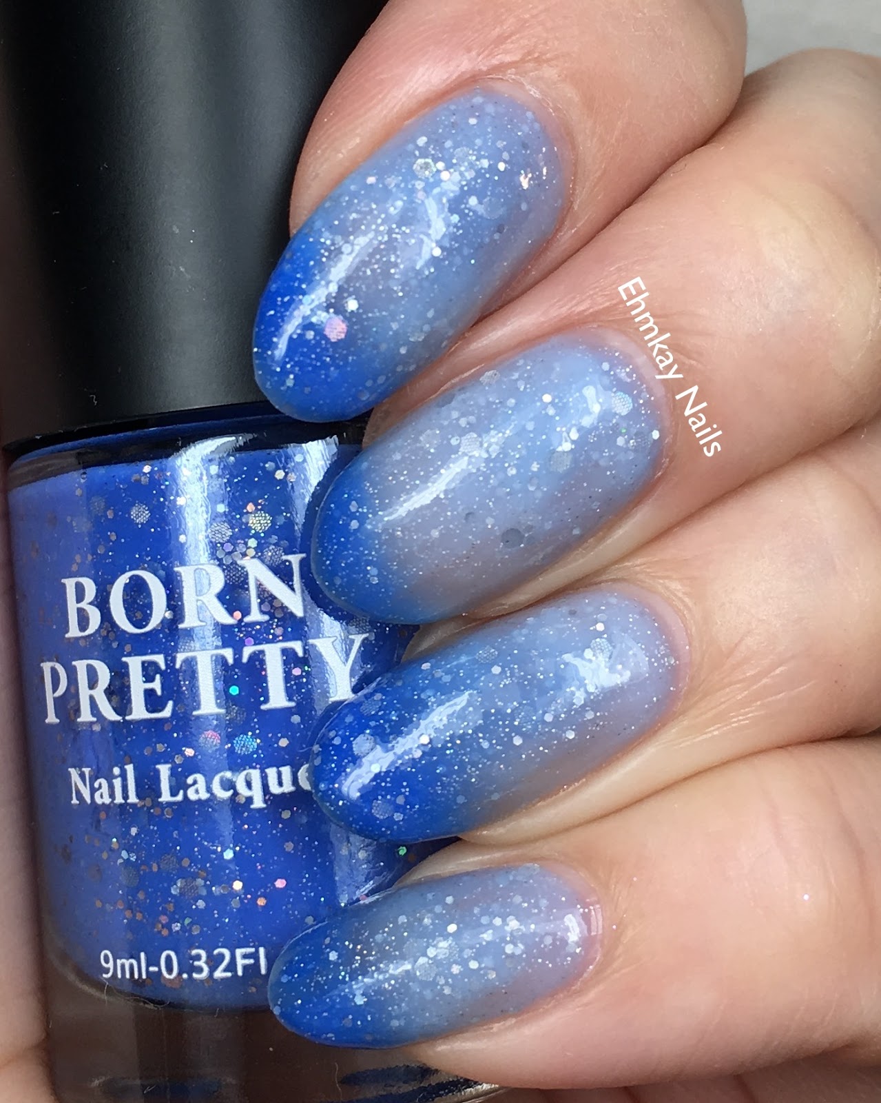 ehmkay nails Born Pretty Thermal, UV Reactive Nail Polish