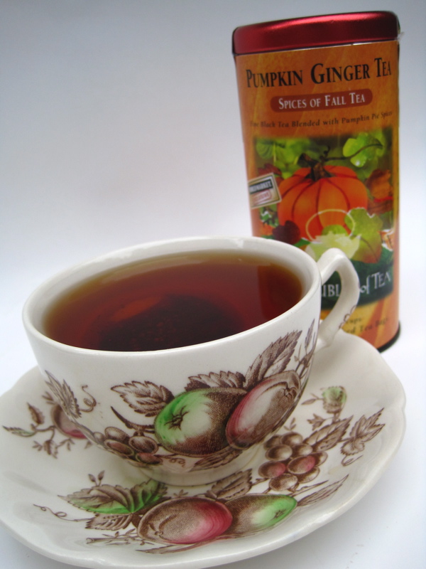 Tea With Friends PumpkinWalnut Tea Bread & Pumpkin Ginger Tea