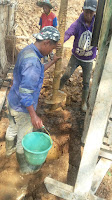 Alat bor pile mesin Alat bor pile mesin