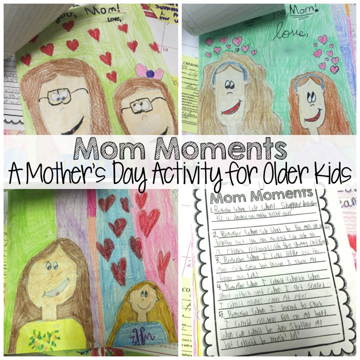 mother's day projects for 5th graders