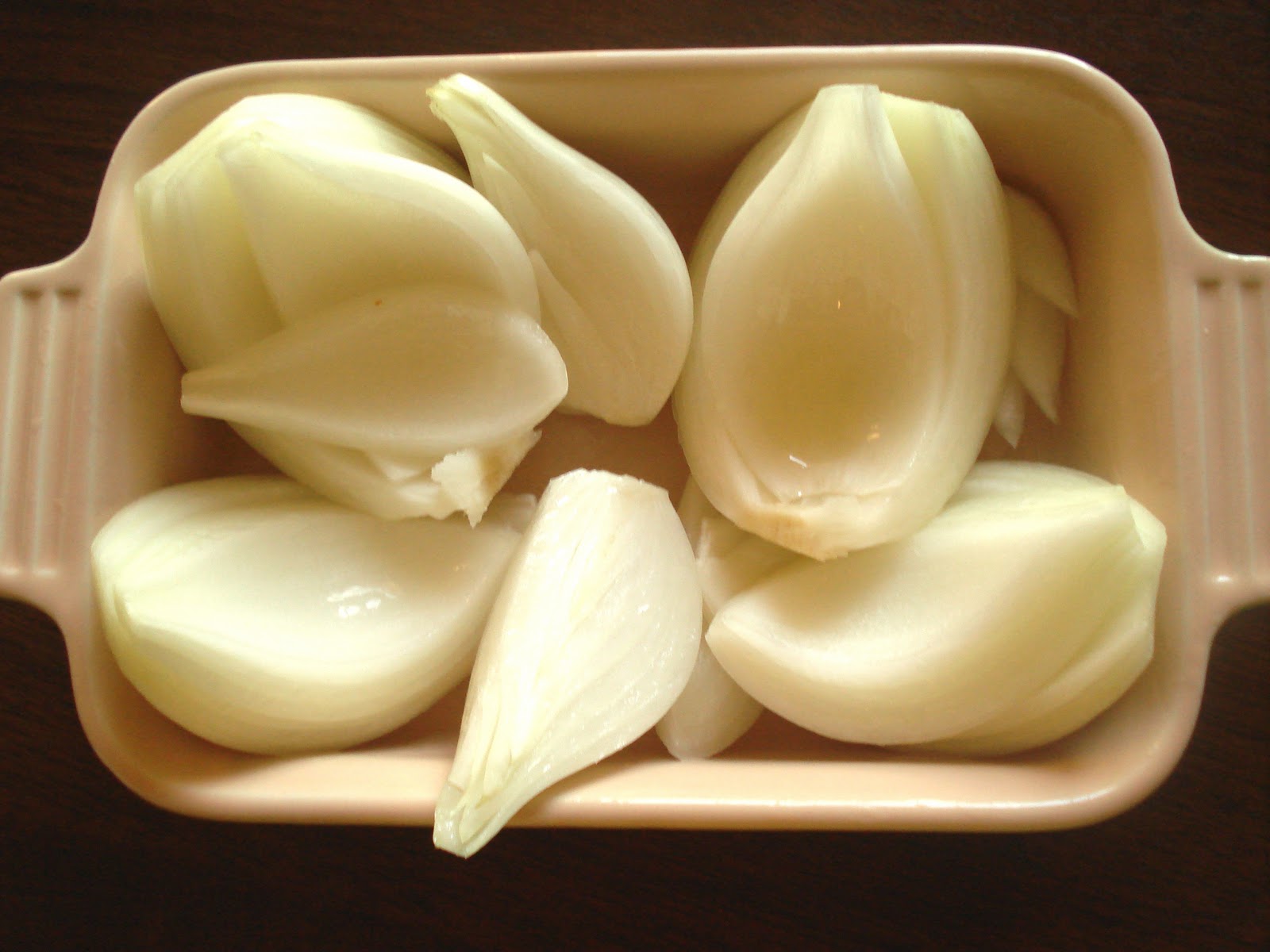 My Big Green Cookbook Cheesy, Slow Roasted Onions