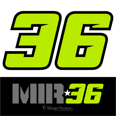 Joan Mir #36 Logo Vector