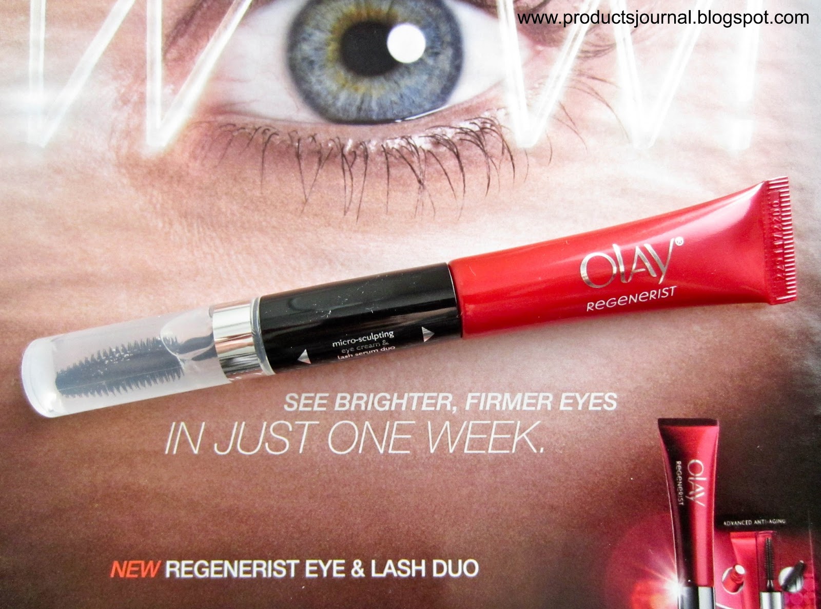 Products Journal Olay Regenerist microsculpting eye cream & lash