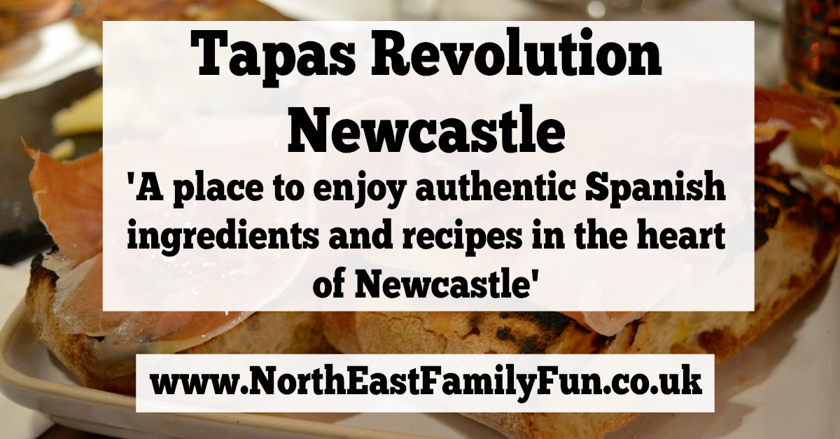 Tapas Revolution Newcastle at intu Eldon Square Menu Review