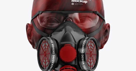 Download Gas Mask Mockup PSD Mockup Templates