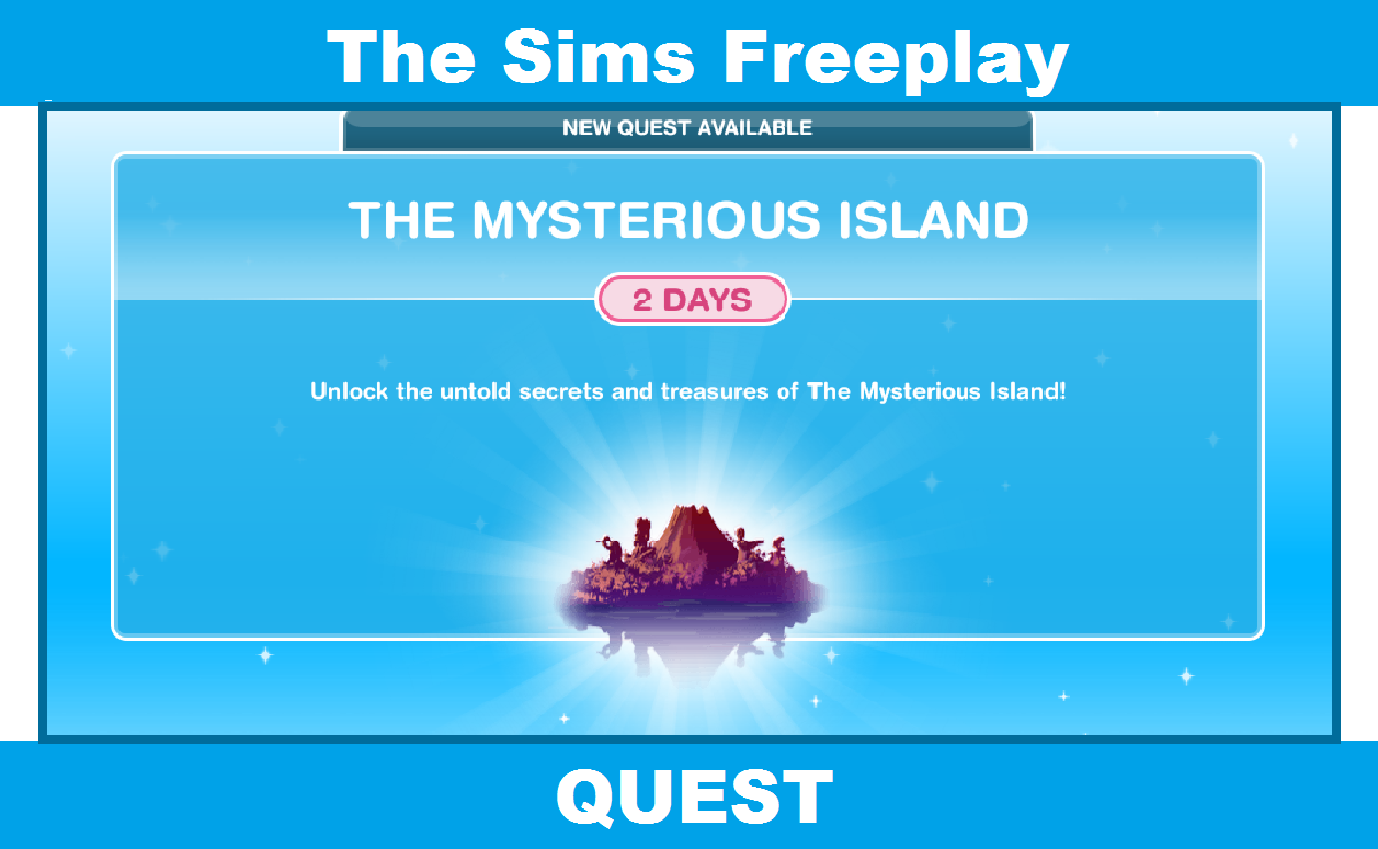The Mysterious Island The Sims Freeplay Quest Tema Gratis