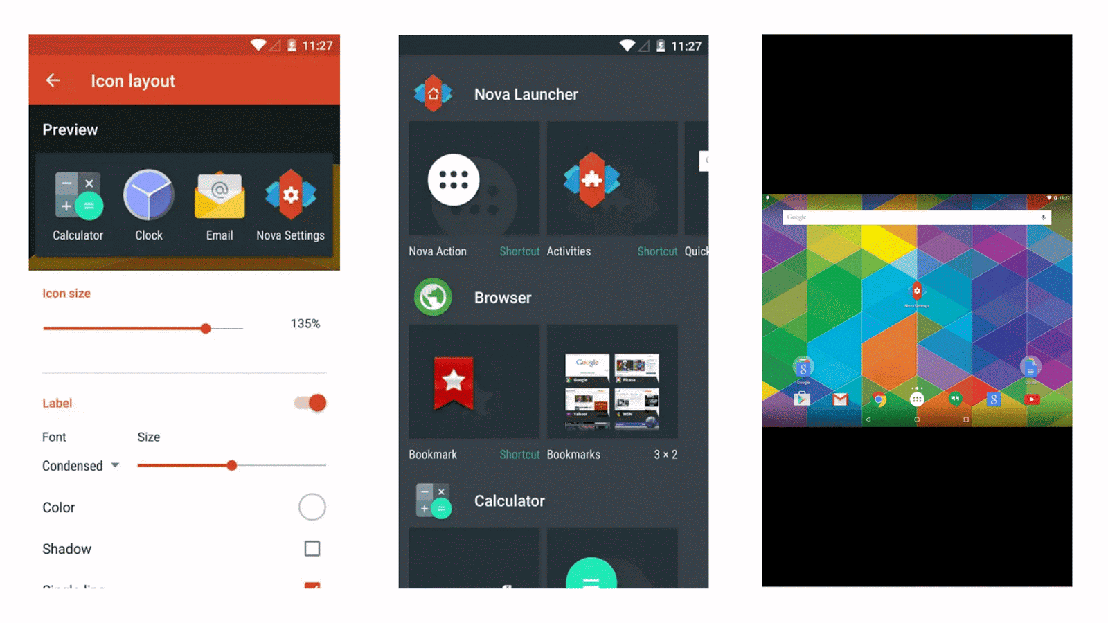 Nova Launcher's Icon menu, Widget Menu and Tablet Mode android launchers,launchers android 2015,launchers android 2016,launchers android 2017,best android launchers 2016, best android launchers 2017, Android marshmaallow, nougat, nougat red, Apex launcher, asap launcher, Nova launcher, nova launcher prime, evie launcher, pixel launcher, google pixel launcher, M launcher, google now launcher, google now support, google now alternatives, android alternative launchers, Best android launchers 2017, minimilastic launcher