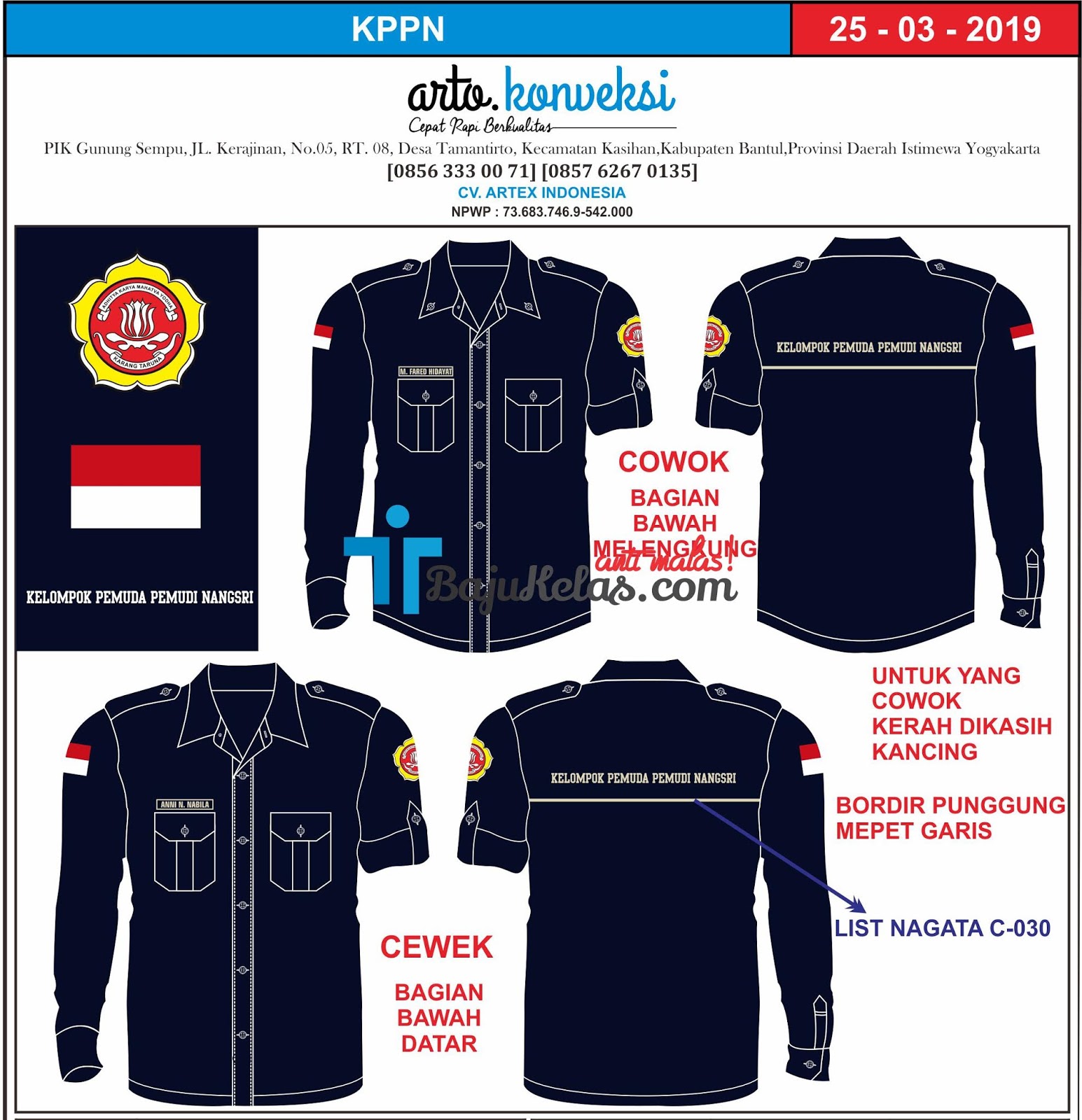 39+ Baju Seragam Batik Karang Taruna, Inspirasi Terpopuler!