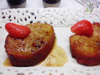 Torrijas Veganas con Almibar de Vino Dulce y Agave