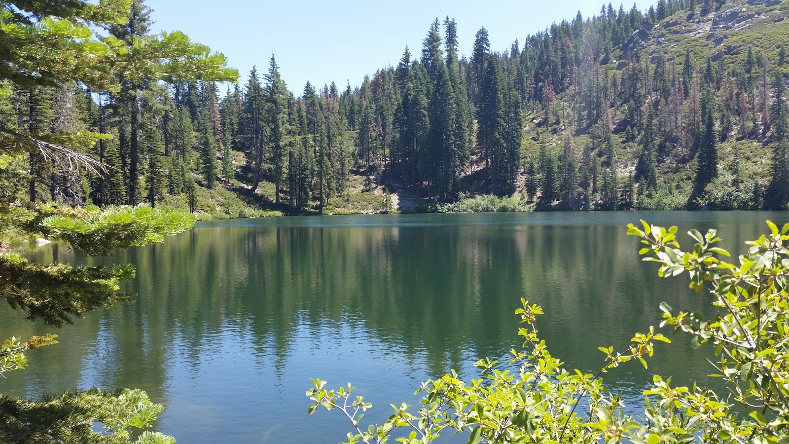 Wes' Travels to California Lakes Thompson Lake Plumas County, California