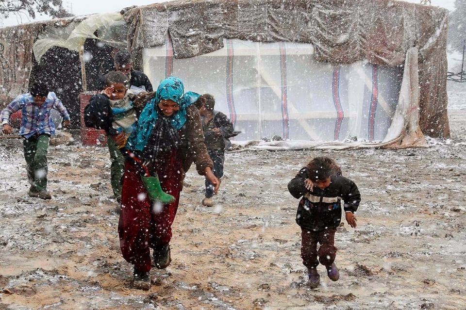 Pengungsi Suriah menghadapi ancaman musim dingin yang ganas
