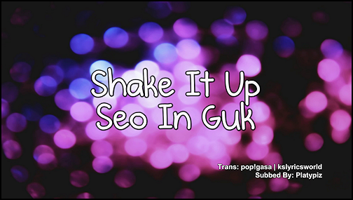shake it btob lyrics
