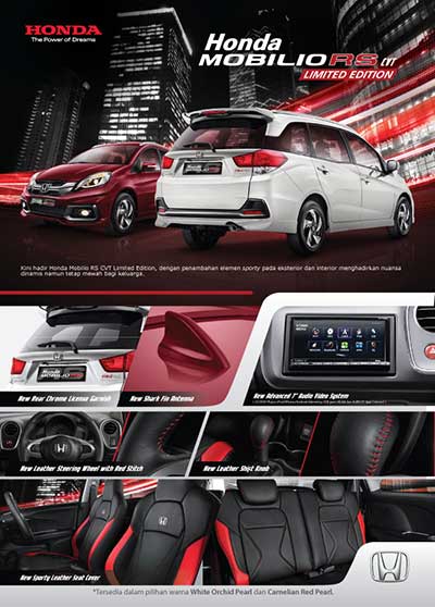 Promo Honda Mobilio RS Bandung 2016