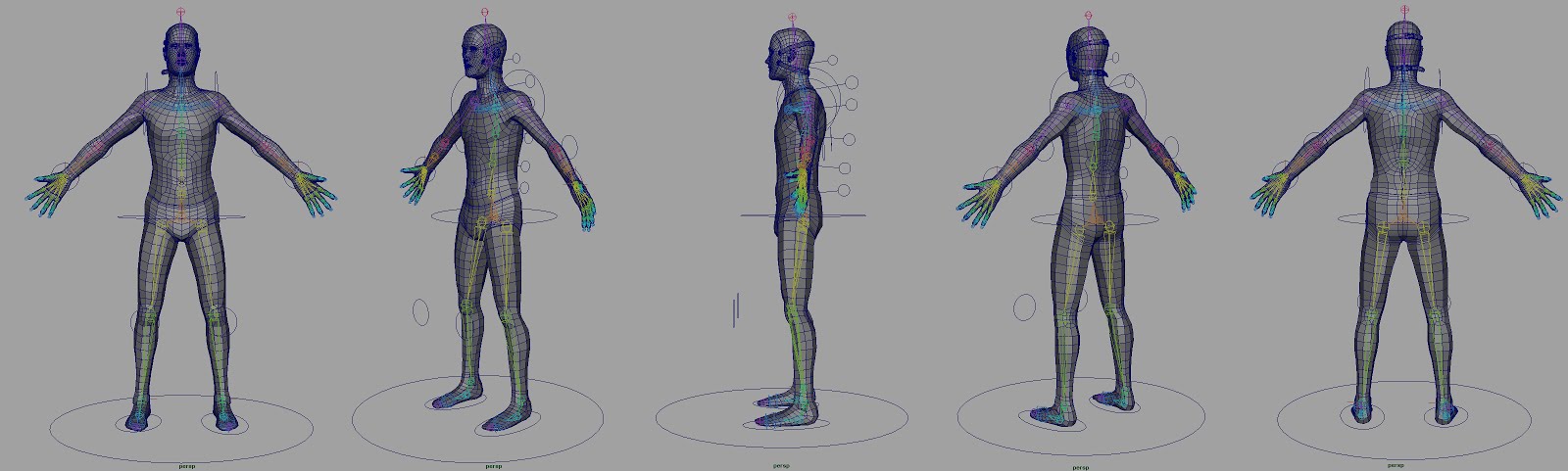 Alex McCarthy: Lucky 13 Character Maya Rig