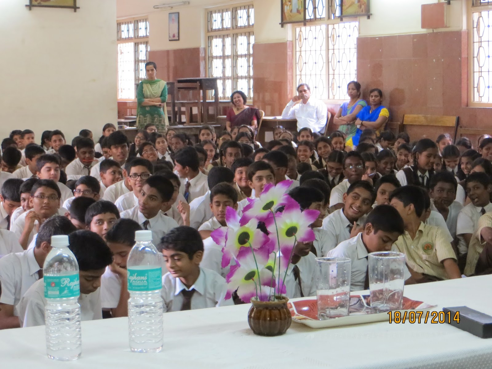 AVEC Mumbai LOURDES HIGH SCHOOL KALYAN STUDENTS' ORIENTATION