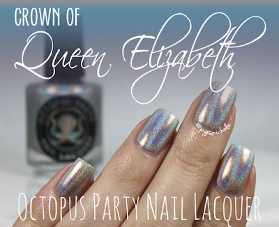 Octopus Party Nail Lacquer Crown of Queen Elizabeth