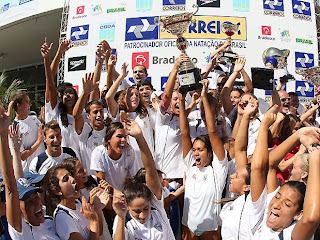 Minas Campeão do Troféu Brasil de Natação de 2011