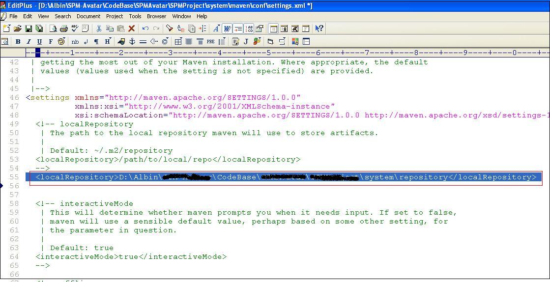 Changing the Default Maven Repository Location in Eclipse