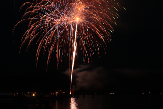 lake pend oreille fireworks
