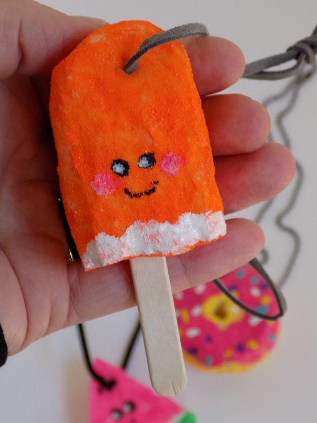 One Savvy Mom ™ NYC Area Mom Blog DIY Squishies Necklaces + How To