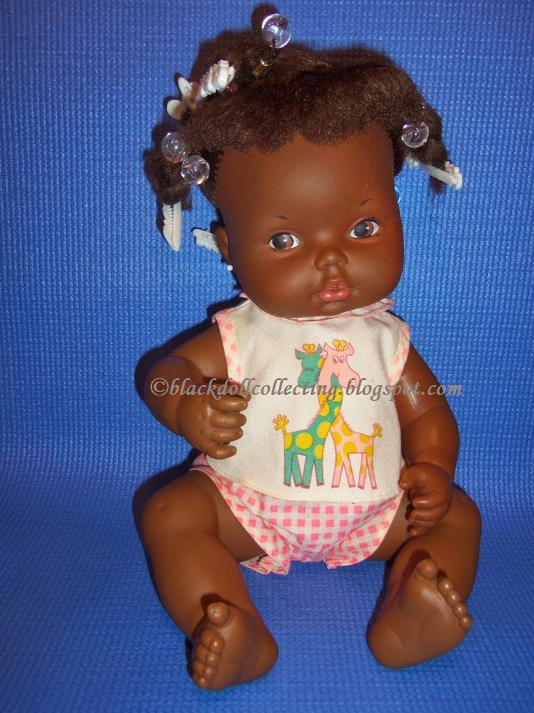 black baby skates doll
