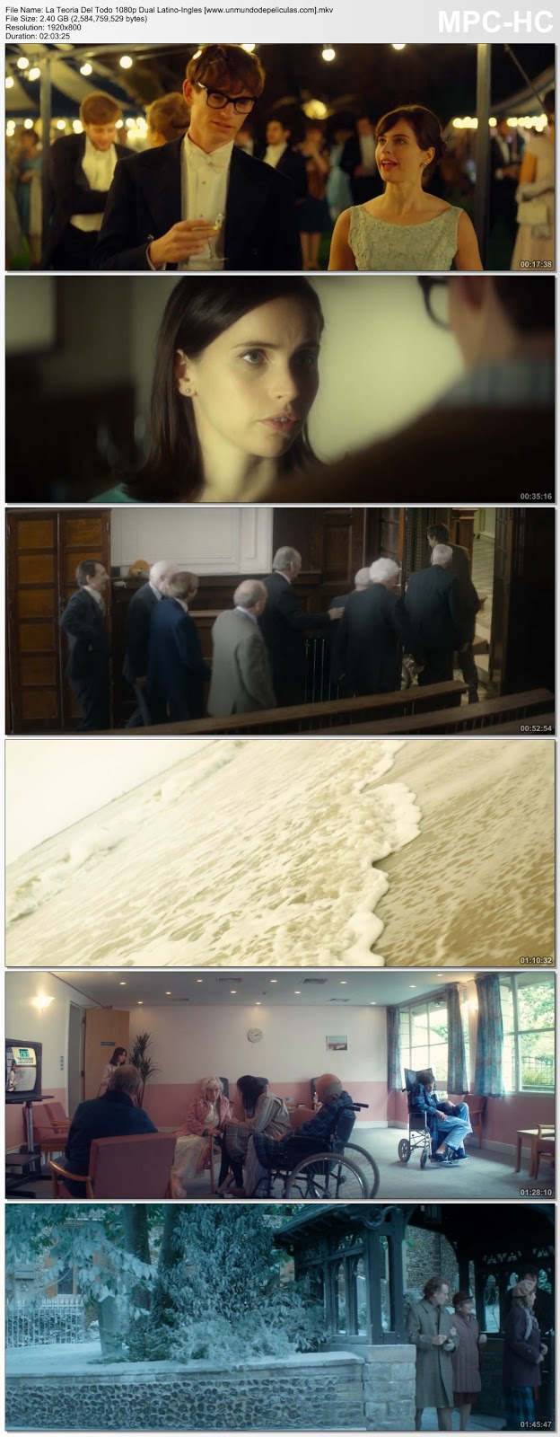 Capturas de la película.