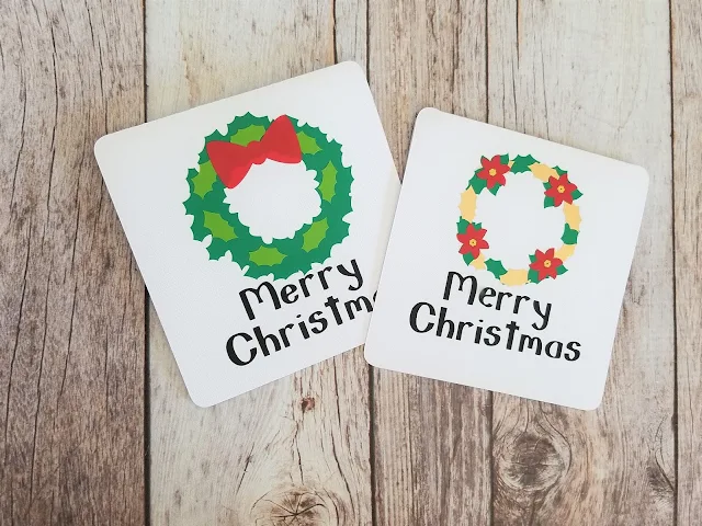 Wreath Christmas Cards