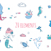 Kit sereia free por tempo limitado - Dica Freebie