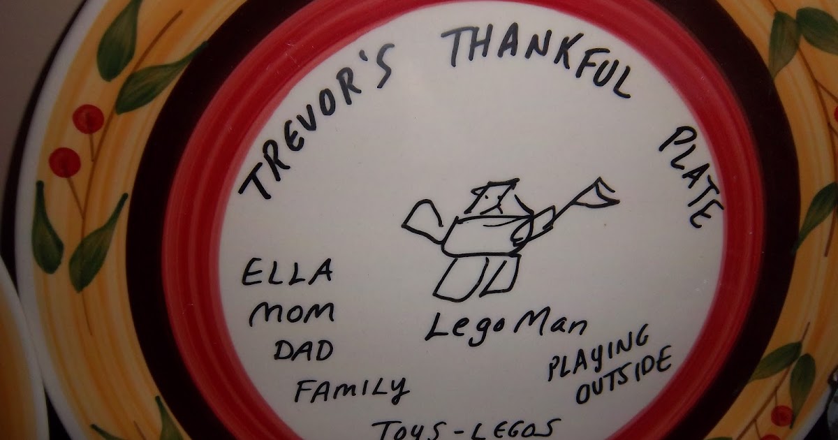 The Everyday Mom Make A Thankful Plate