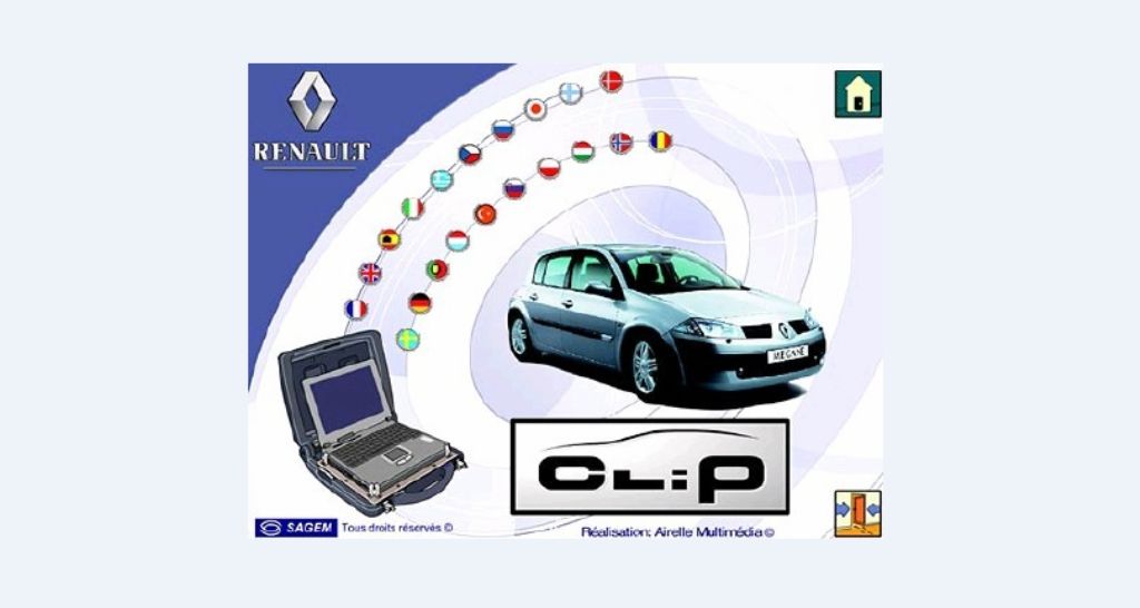 Renault CAN Clip Diagnostic Tool : Free Download Renault Can CLIP V165 ...
