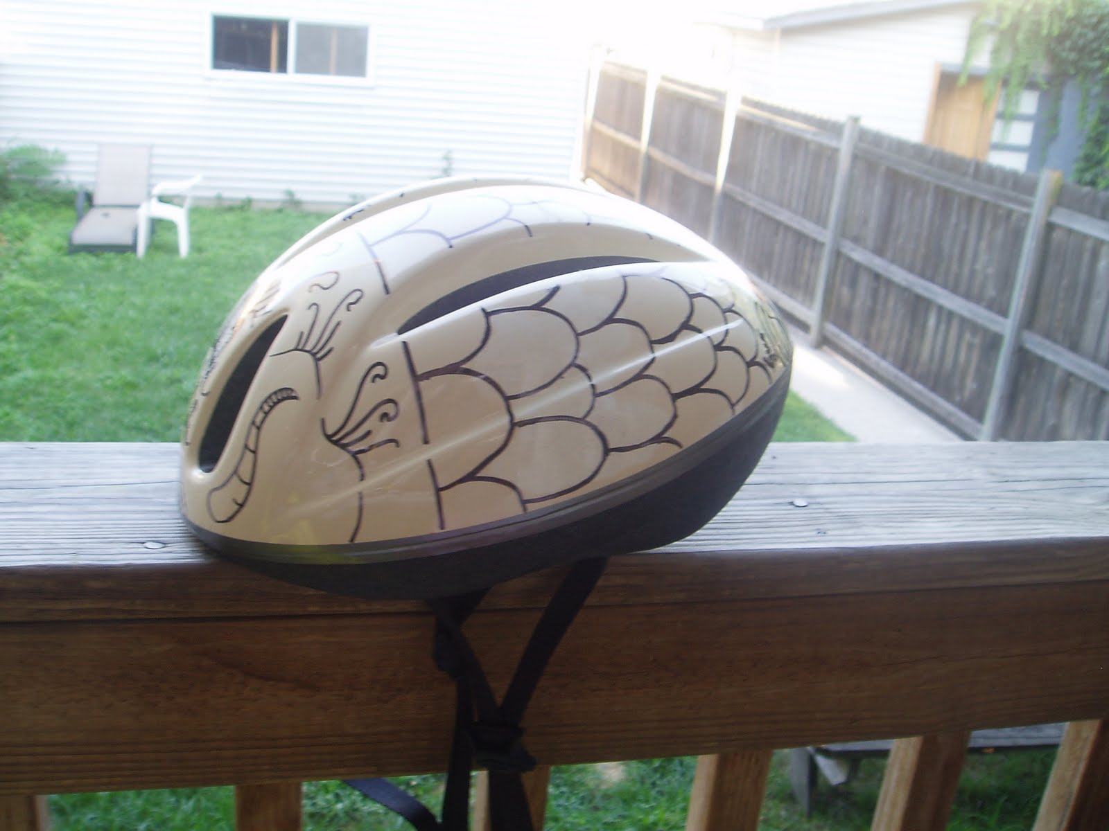 mamazilla project restyle bike helmet take 2