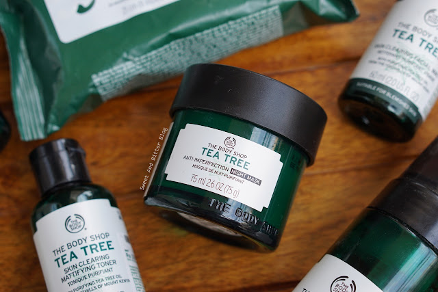 The Body Shop Tea Tree Anti Imperfection Night Mask Review The Body Shop Tea Tree Anti Imperfection Night Mask Review