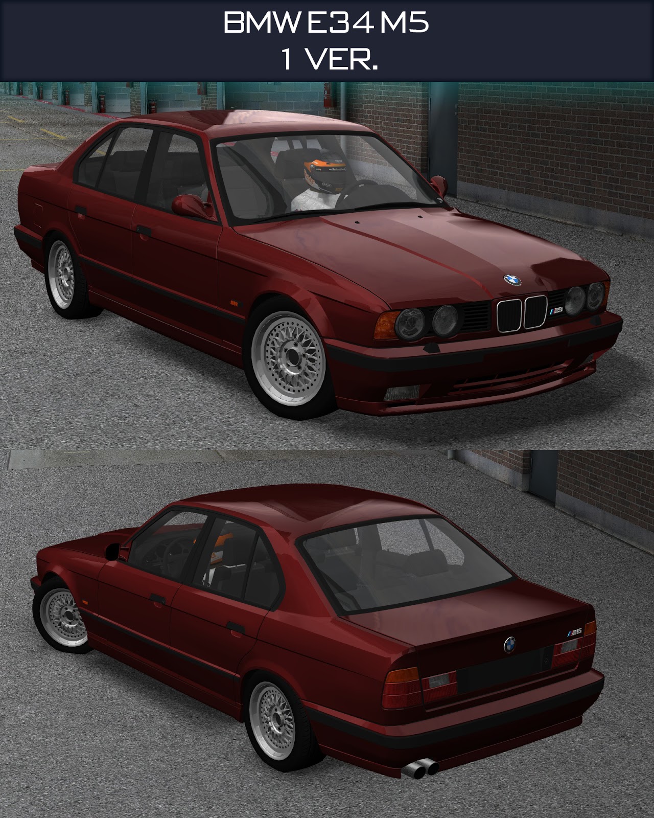 BMW E34 94' PACK - XR - 0.6R