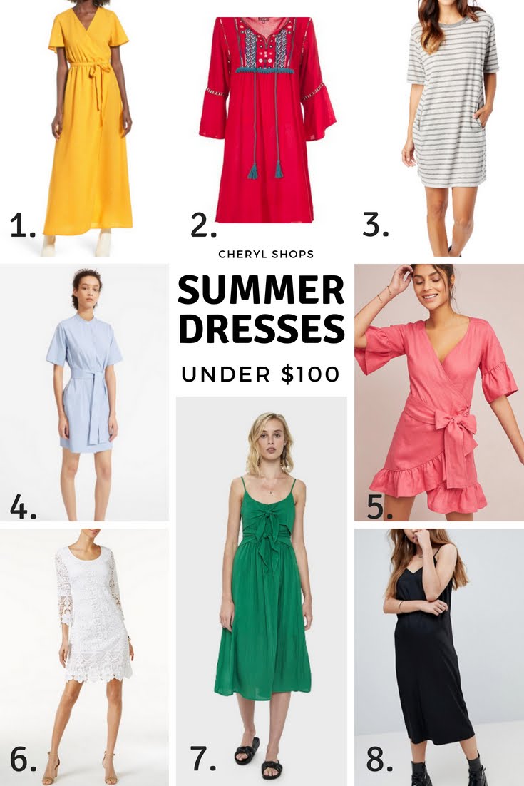 Essential summer dresses under $100 - Cheryl Shops